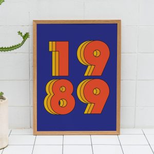 1984 Retro Matte  Poster